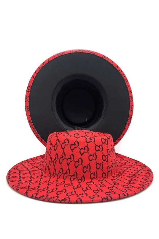 102622 The CG Print Fedora Hat