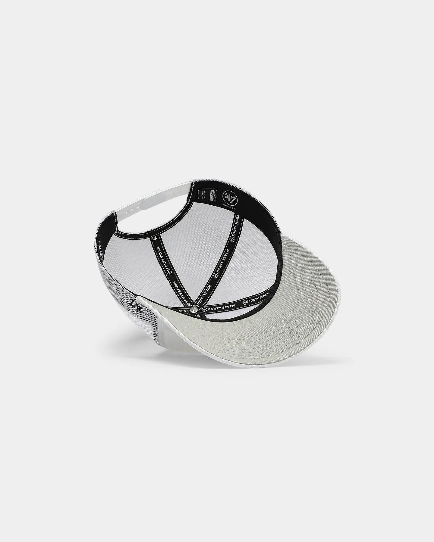 47 Brand Boston Red Sox Level Mesh MVP DV Snapback White
