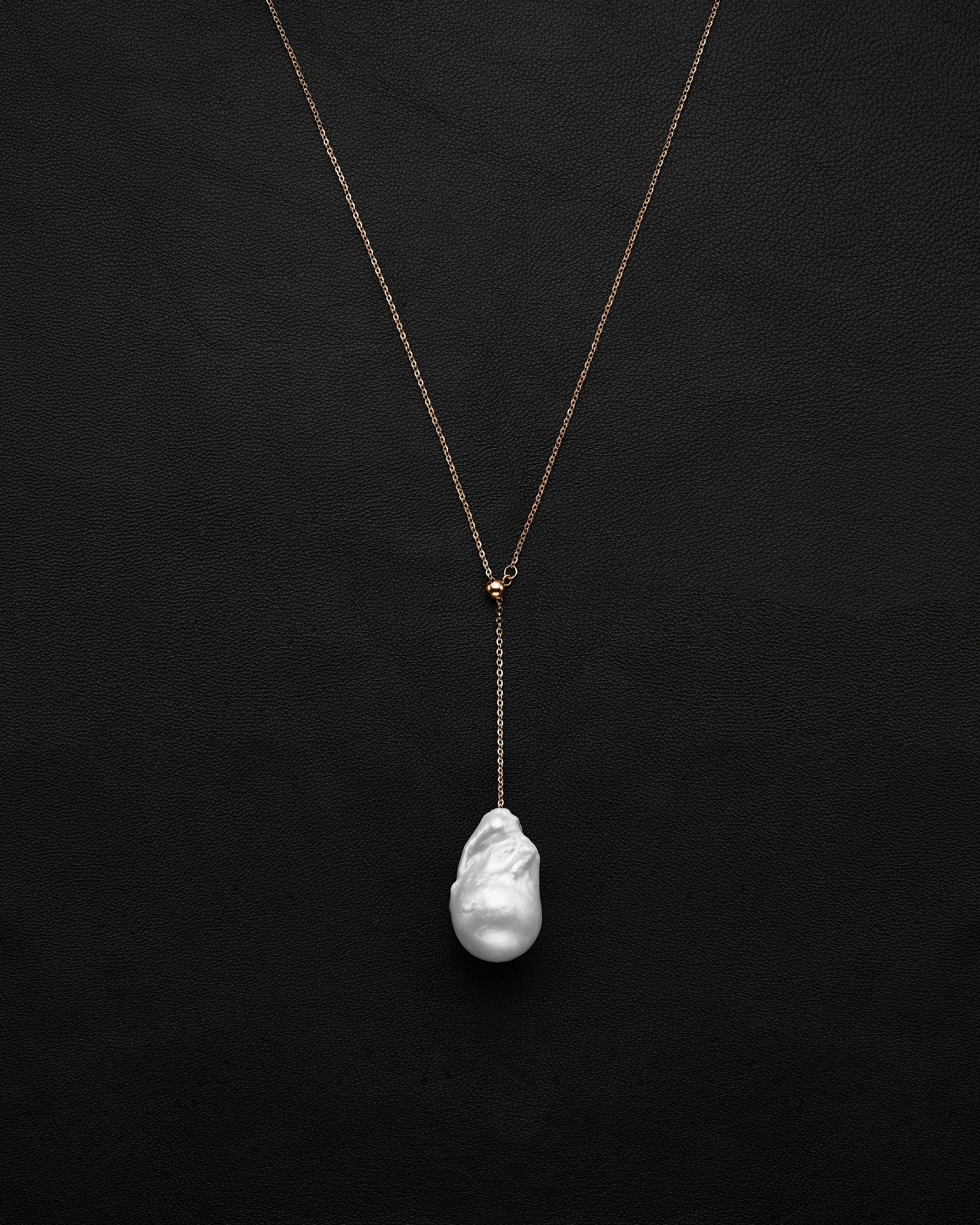 Ball and Chain Baroque Necklace