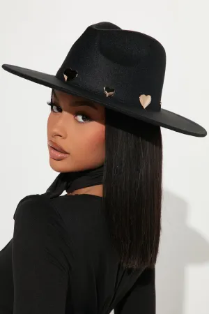 Be My Lover Fedora - Black