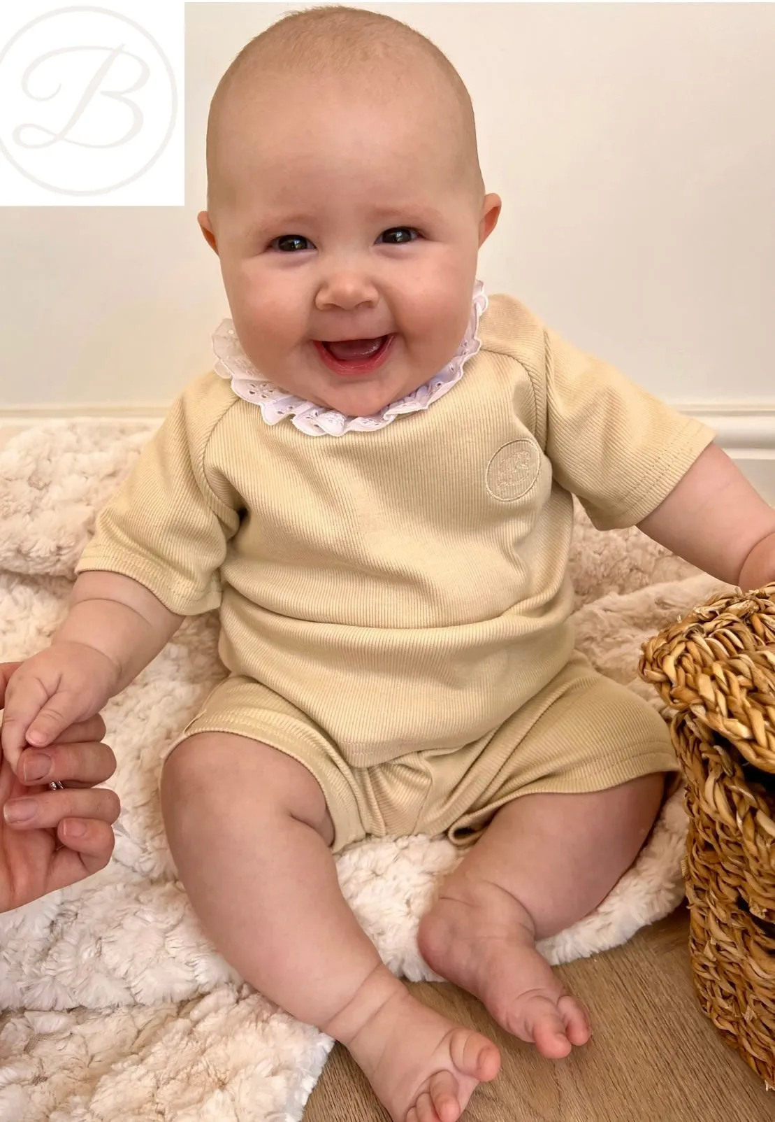 Betty McKenzie - Sand 2 piece shorts set