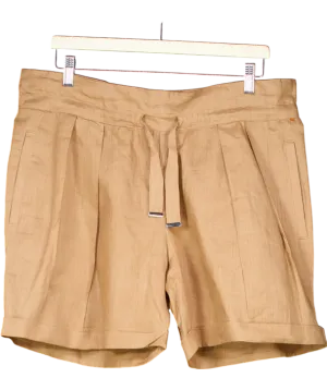 BOSS Brown Paperbag Shorts UK 8
