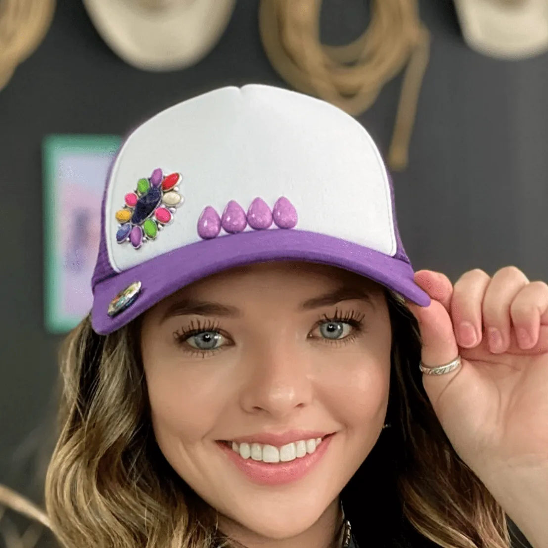 Customized Trucker Girl Cap - #15
