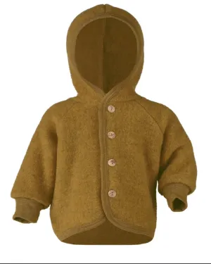 ENGEL -  wool fleece jacket - saffron