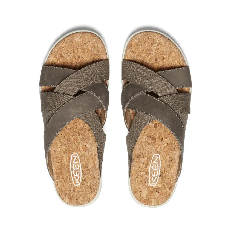 Keen Elle Mixed Slide Brindle Birch Women's