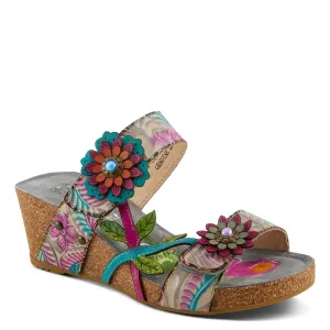 L'ARTISTE BY SPRING STEP MOAI GREY MULTI