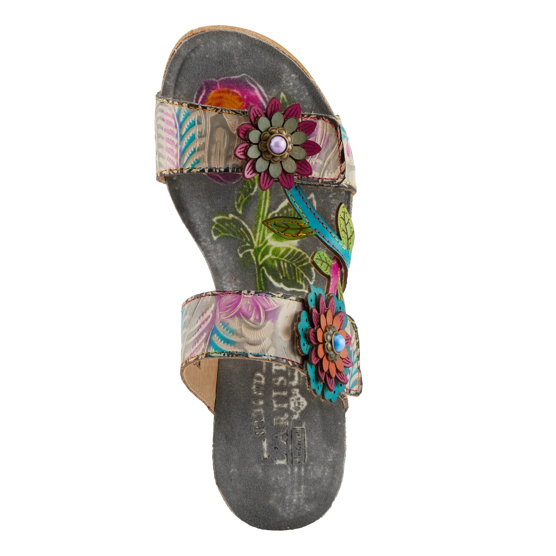 L'ARTISTE BY SPRING STEP MOAI GREY MULTI