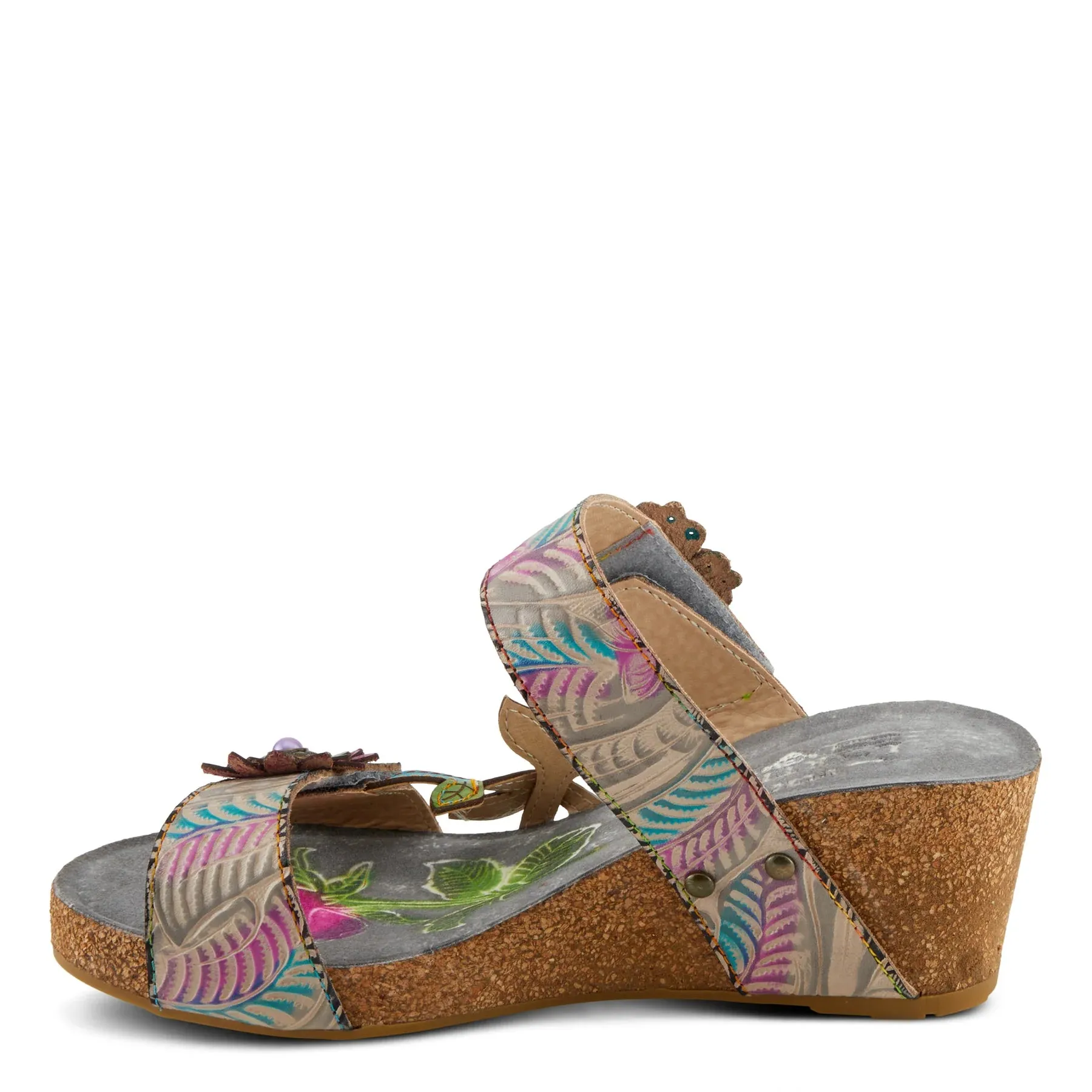 L'ARTISTE BY SPRING STEP MOAI GREY MULTI