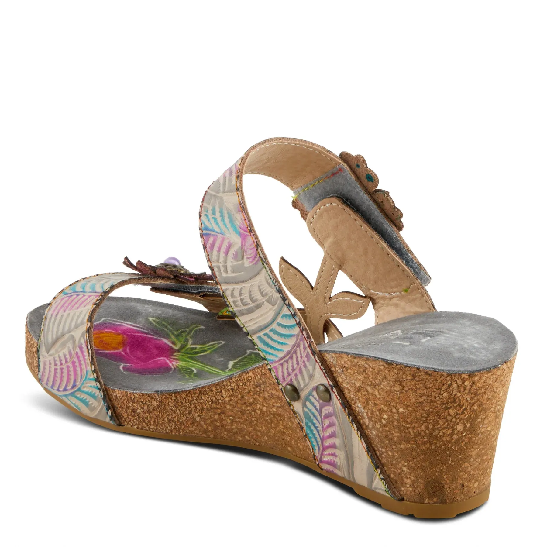 L'ARTISTE BY SPRING STEP MOAI GREY MULTI