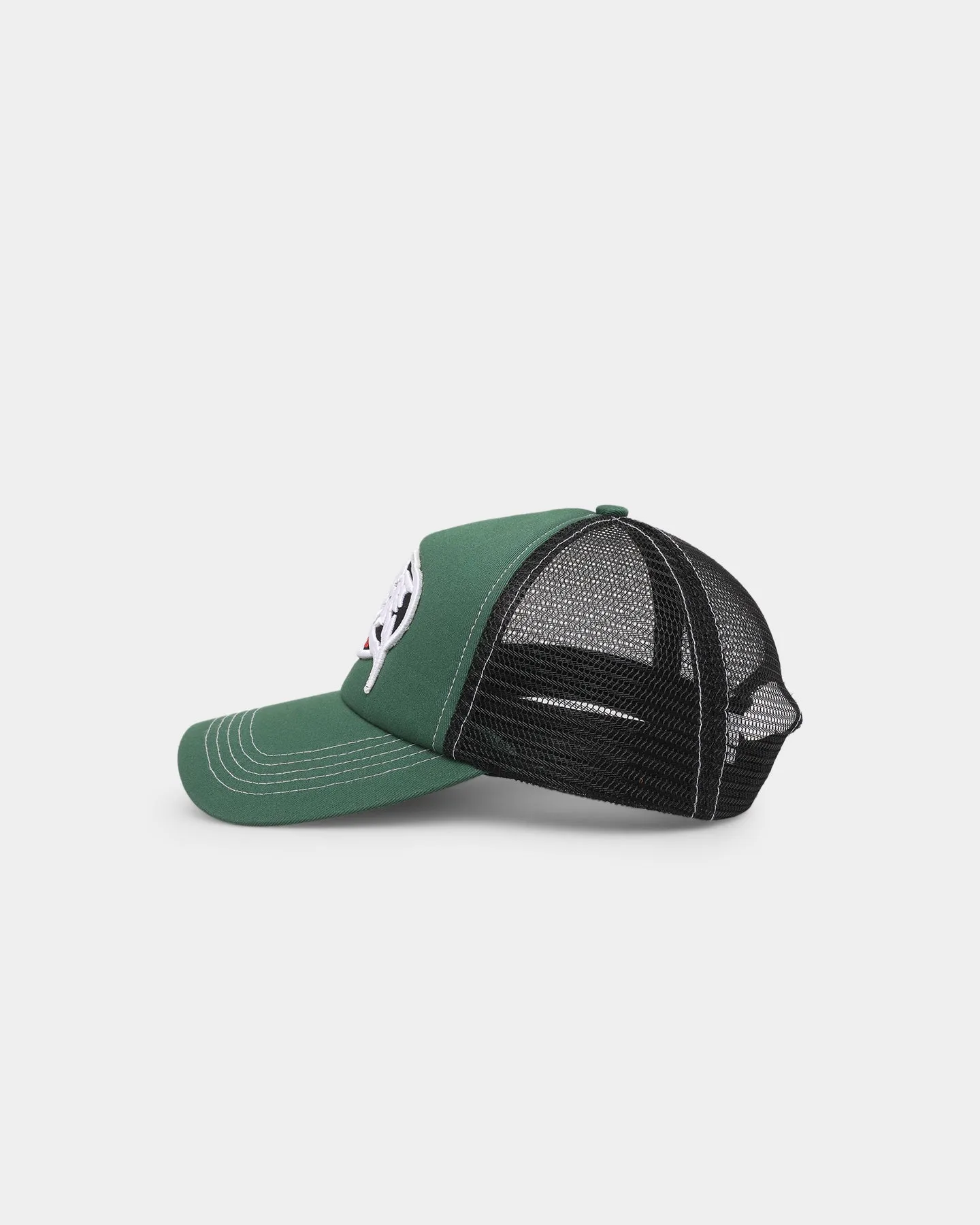 Loiter Metal Badge Trucker Green