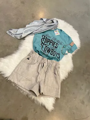 Paperbag Waist Shorts