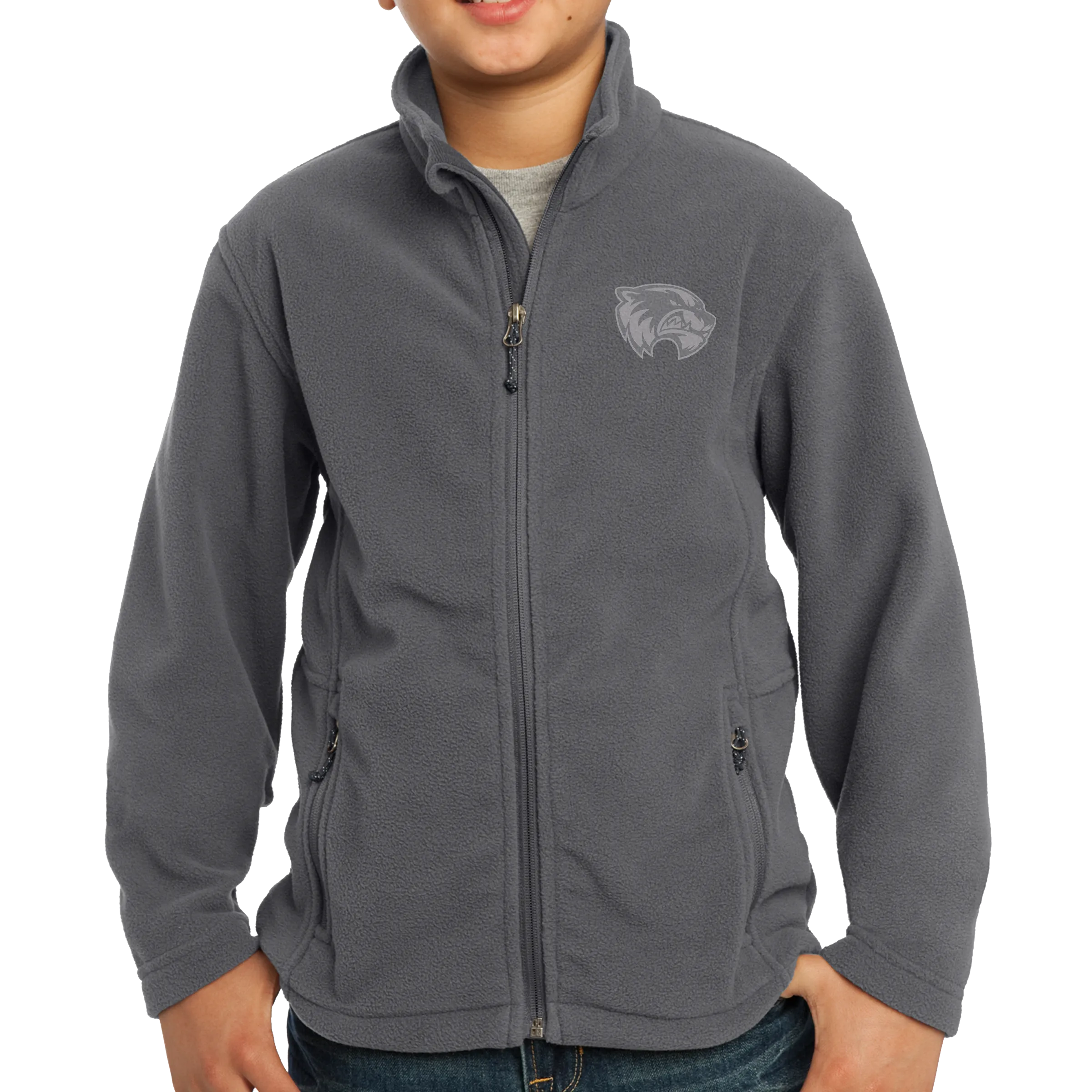 Port Authority Youth Value Fleece Jacket - Mascot 2 Tone