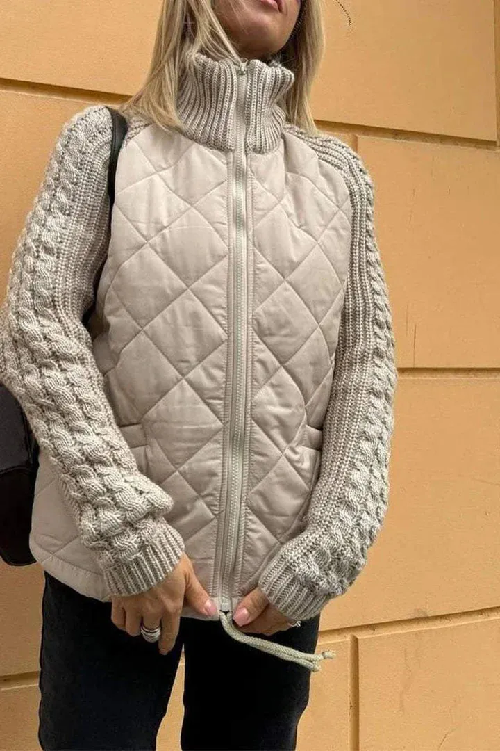 REINA - Quilted Knit Jacket