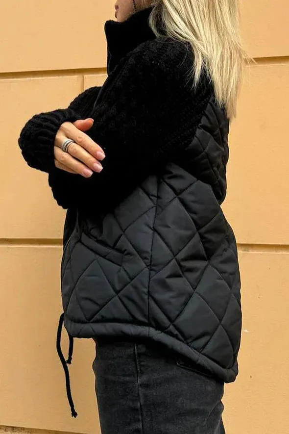 REINA - Quilted Knit Jacket
