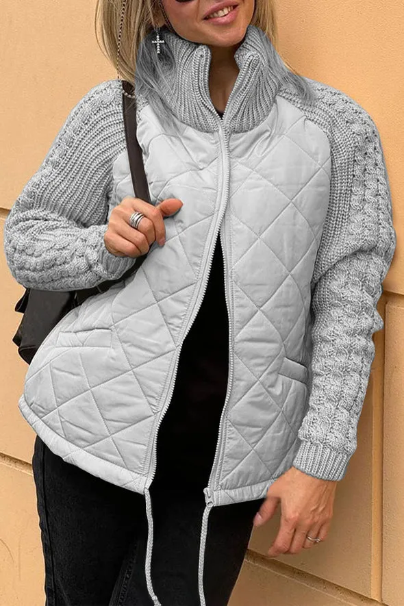 REINA - Quilted Knit Jacket