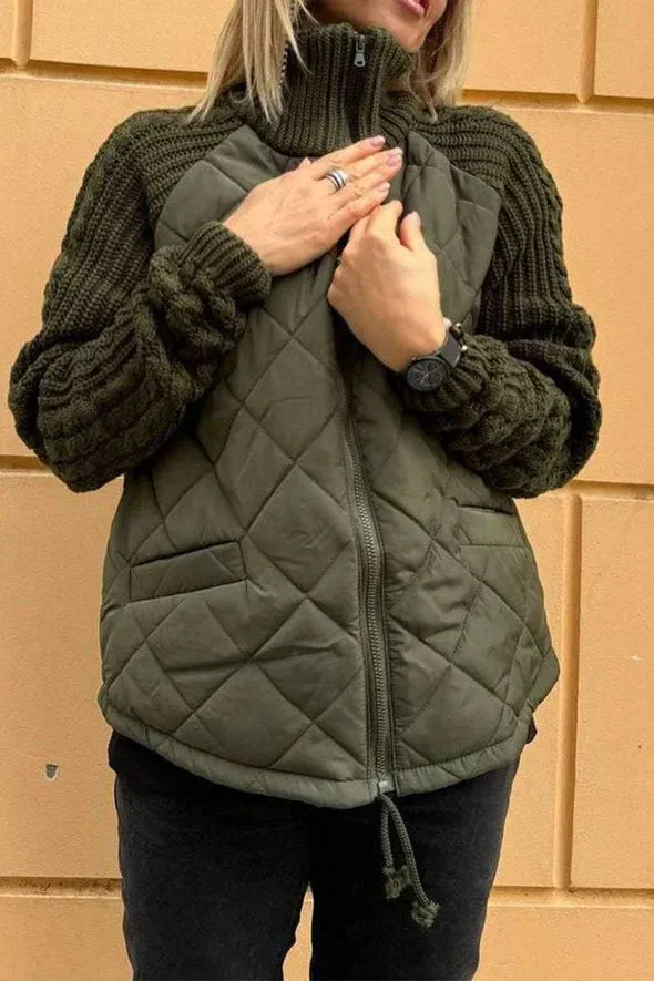 REINA - Quilted Knit Jacket