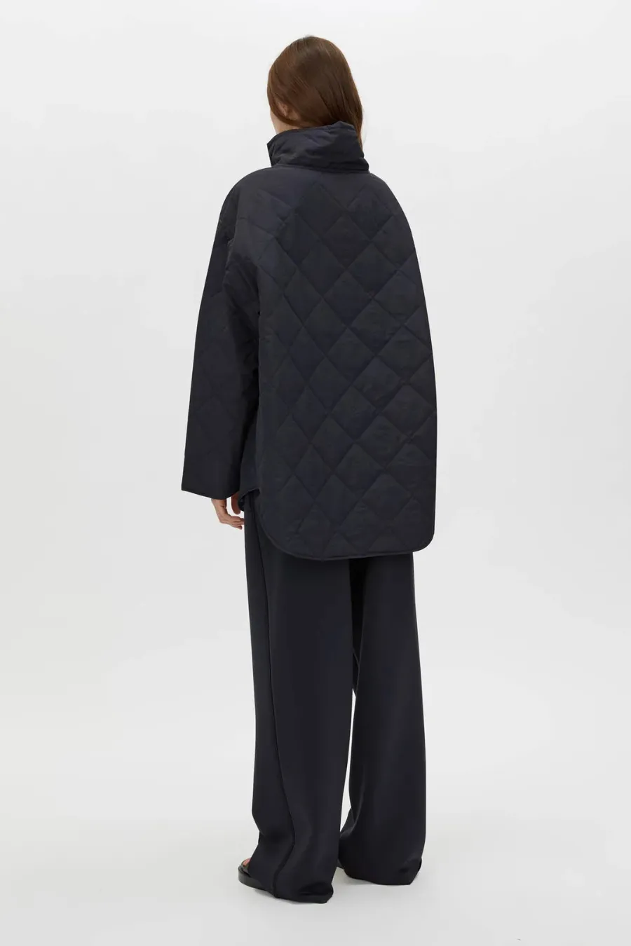Santal Quilted Pullover Navy