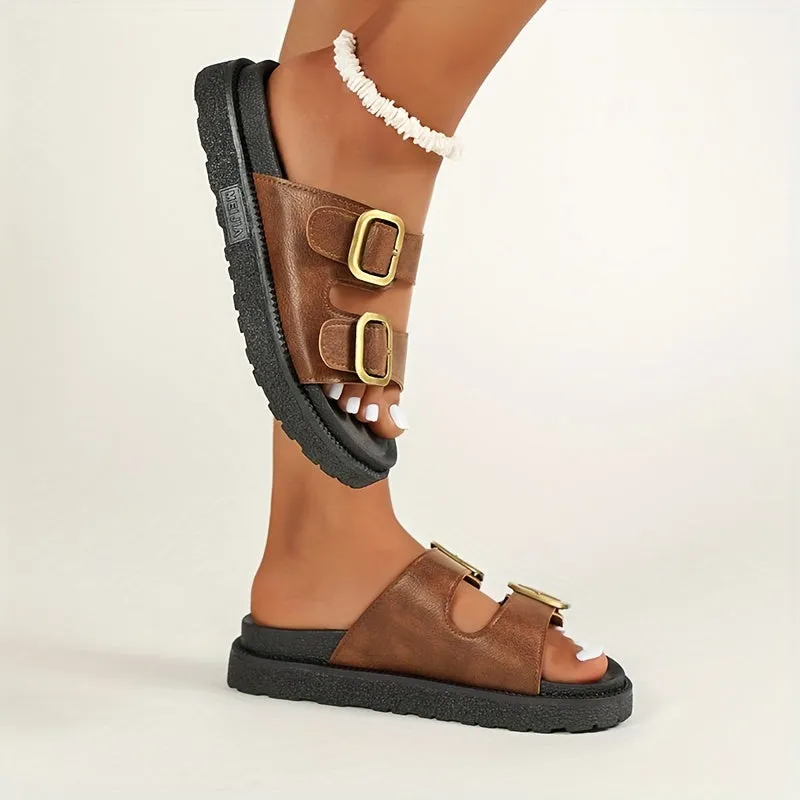 SleekStep Adjustable Slide Sandals