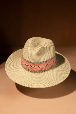 Southwestern Band Panama Hat