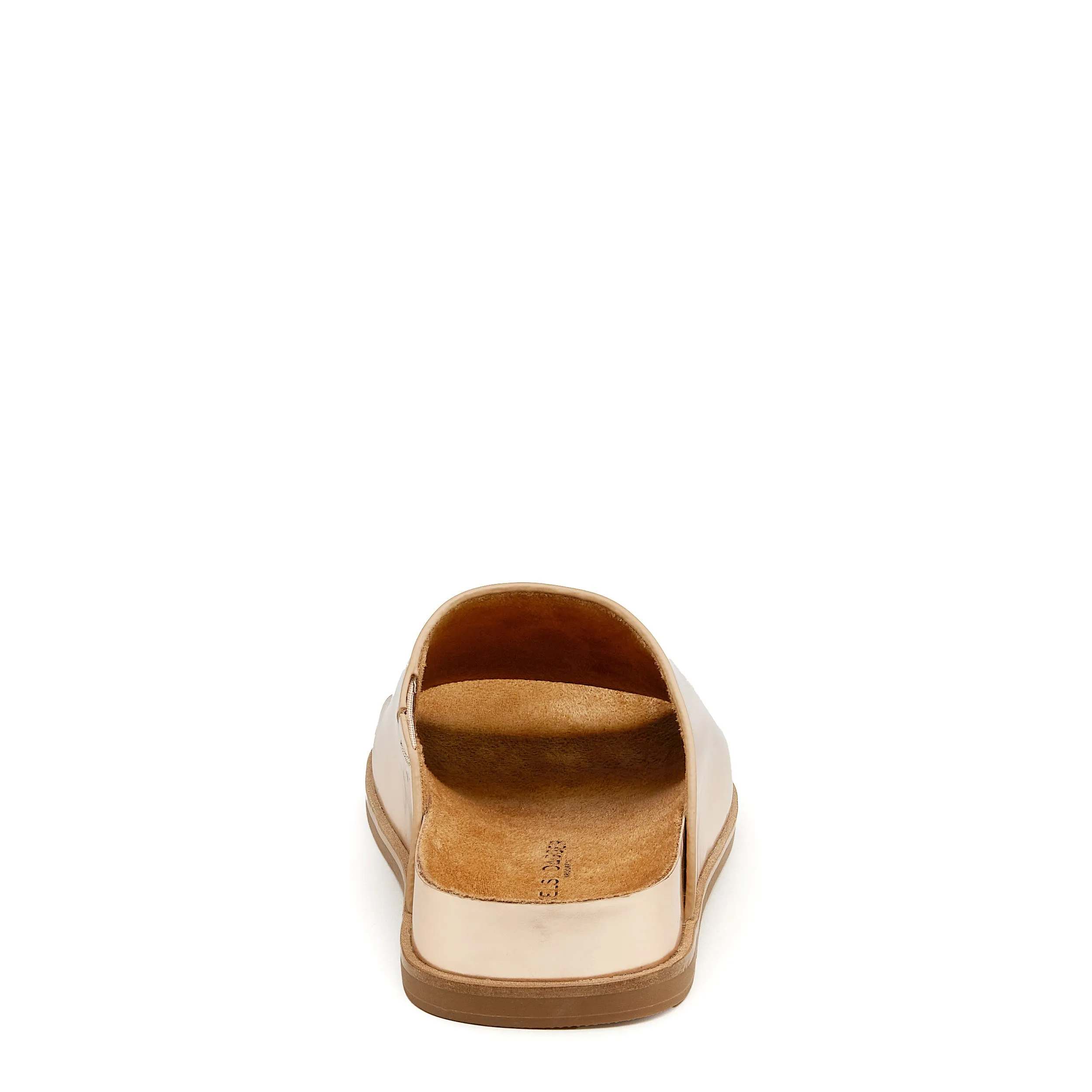 Squish Gold Slide Sandals
