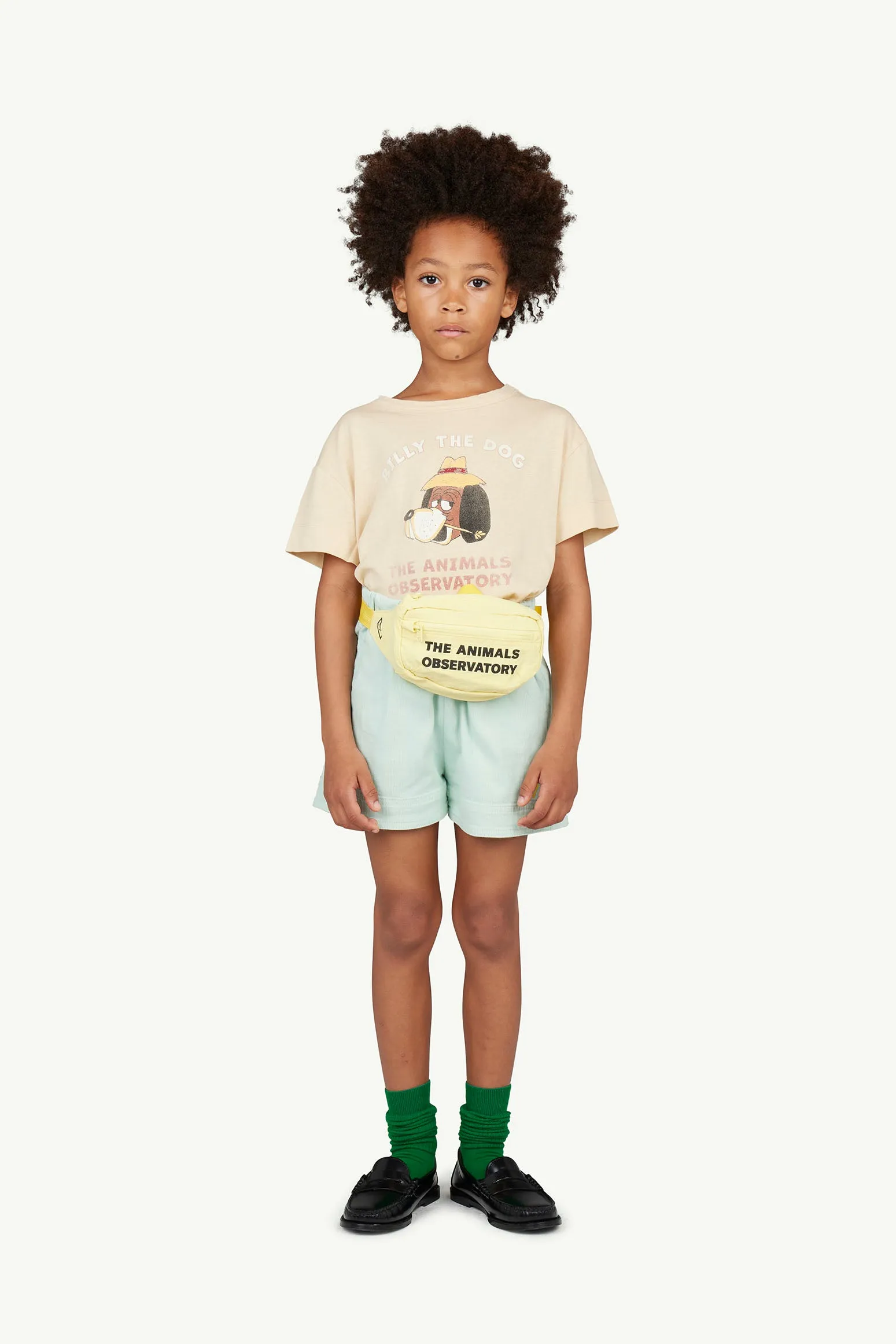 Turquoise Monkey Kids Shorts