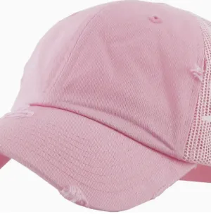 Vintage Mesh Back Hat - Pink