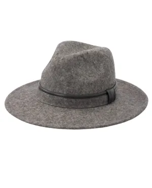Yaya Anthracite Fedora Hat